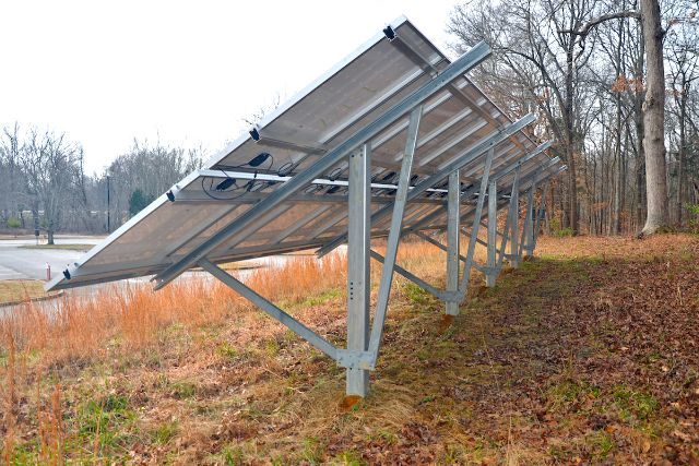 太陽光発電の架台